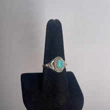 Load image into Gallery viewer, Amazonite Size 8 Sterling Silver Ring
