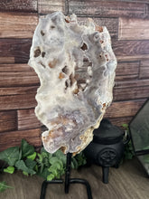 Load image into Gallery viewer, Pink Amethyst on Metal Stand