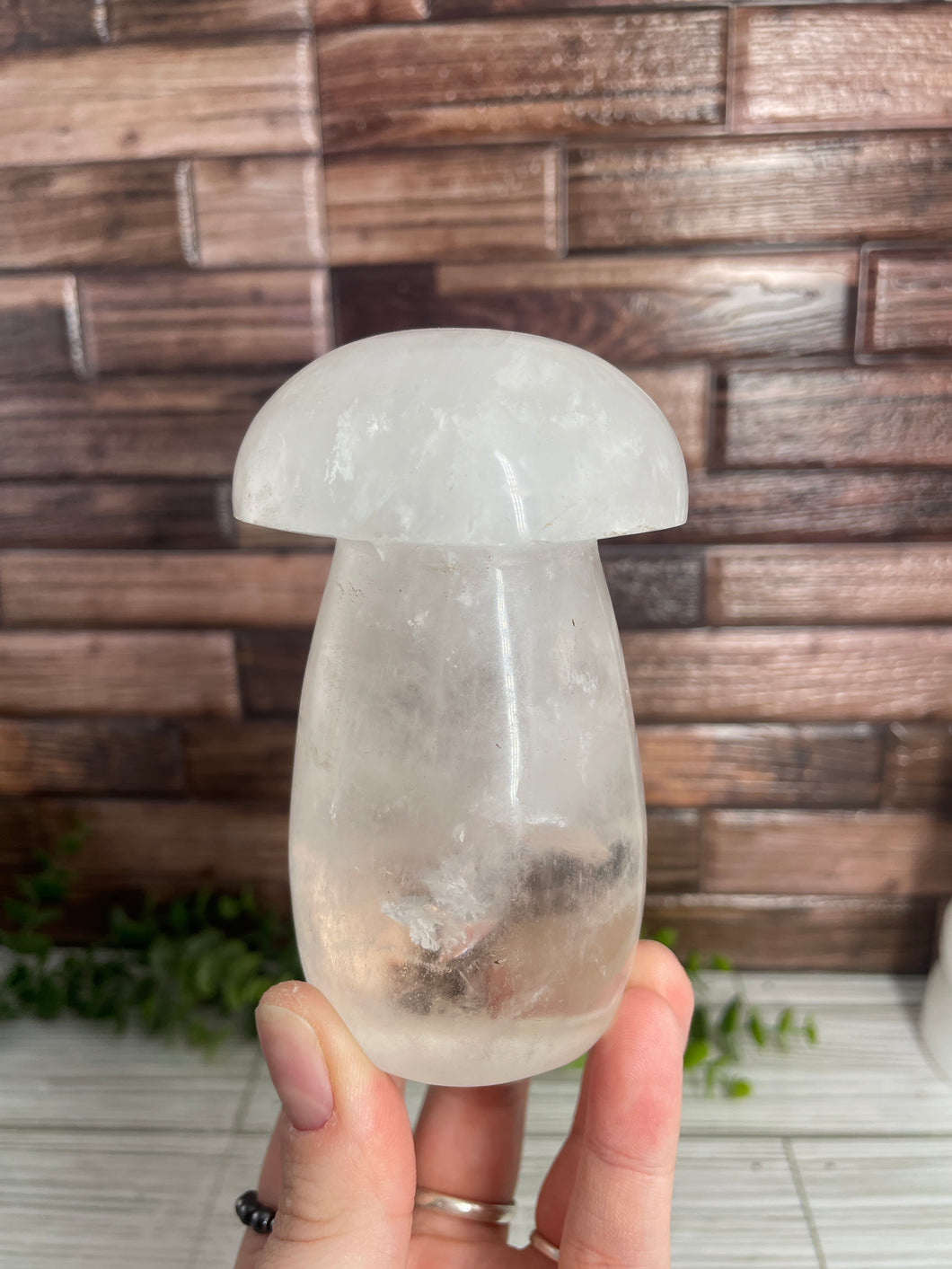 Clear Quartz Mushroom