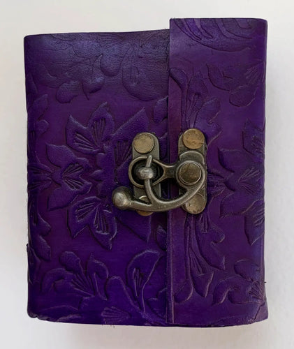 Embossed Blank Small Journal- Multiple Colors Available