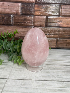 Rose Quartz Egg Large