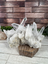 Load image into Gallery viewer, Clear Quartz Cluster- Colombian Quartz