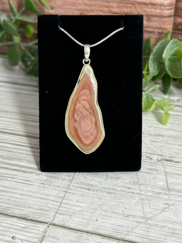 Polychrome Jasper Sterling Silver Pendant