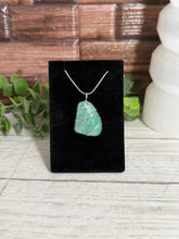 Load image into Gallery viewer, Amazonite Wire-Wrapped Pendant