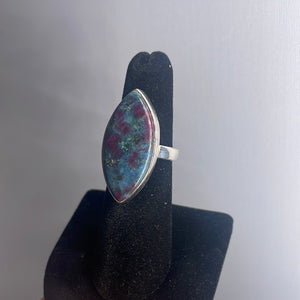 Ruby Kyanite Size 7 Sterling Silver Ring