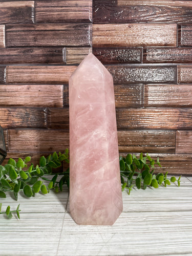 Rose Quartz Tower Large