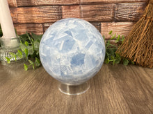 Load image into Gallery viewer, Blue Calcite Sphere