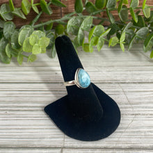 Load image into Gallery viewer, Larimar Size 7 Sterling Silver Ring