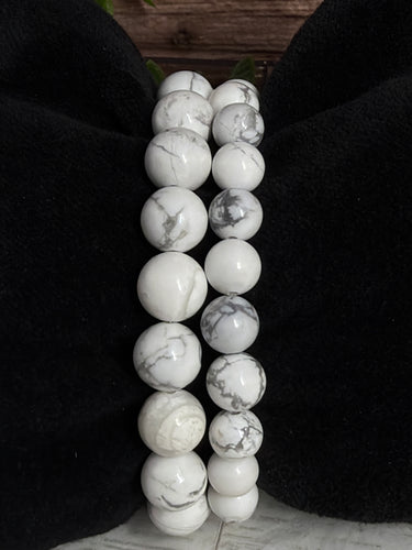 Howlite Crystal Bracelet