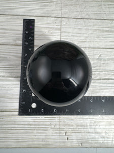 Black Obsidian Sphere