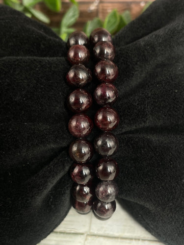 Garnet Crystal Bracelet