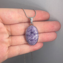Load image into Gallery viewer, Lepidolite Sterling Silver Pendant