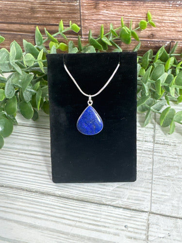Lapis Lazuli Sterling Silver Pendant