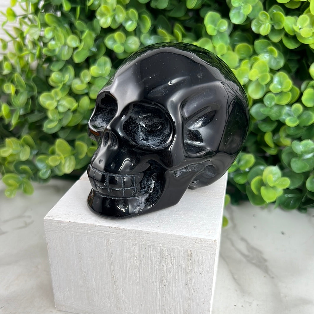 Obsidian Skull