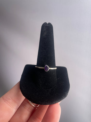 Amethyst SZ 10 Sterling Silver Ring