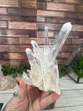 Load image into Gallery viewer, Clear Quartz Cluster- Colombian Quartz