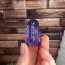 Load image into Gallery viewer, Fluorite Dinosaur Mini Carving
