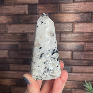 Rainbow Moonstone Freeform Tower