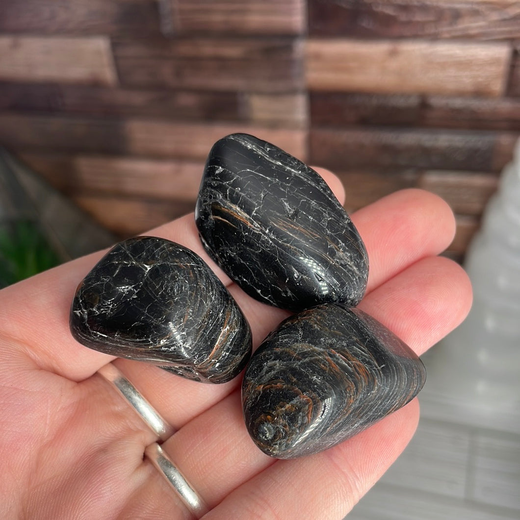 Tumbled Black Tourmaline
