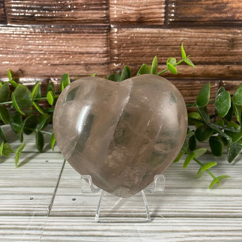 Smoky Quartz Heart