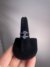 Load image into Gallery viewer, Tanzanite SZ 8 Sterling Silver Ring