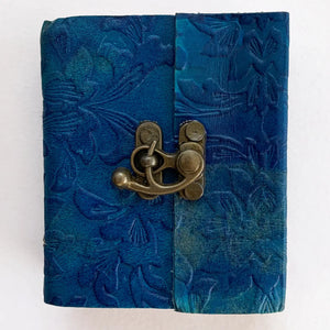 Embossed Blank Small Journal- Multiple Colors Available