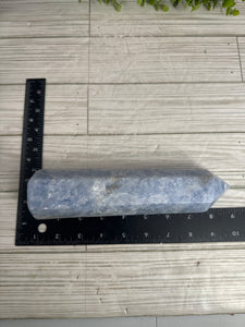 Blue Calcite Tower