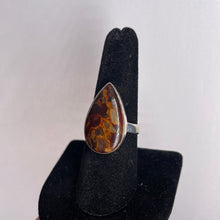 Load image into Gallery viewer, Pietersite Size 8 Sterling Silver Ring