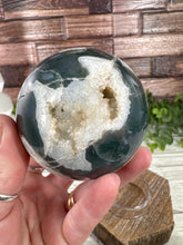Load image into Gallery viewer, Moss Agate Sphere