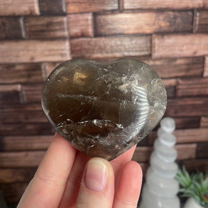 Smoky Quartz Heart