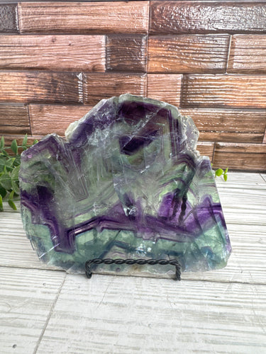 Rainbow Fluorite Slab