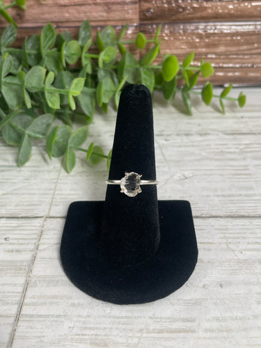 Herkimer Diamond SZ 8 Sterling Silver Ring