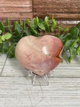 Load image into Gallery viewer, Polychrome Jasper Heart Small