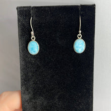 Load image into Gallery viewer, Larimar Sterling Silver Earrings