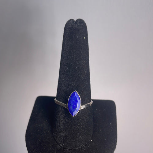 Lapis Lazuli Size 10 Sterling Silver Ring