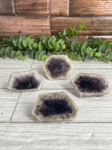 Tropiche Amethyst Half-Polished