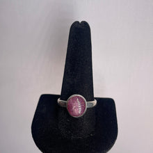 Load image into Gallery viewer, Ruby Size 12 Sterling Silver Ring