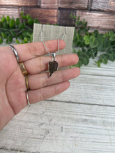 Load image into Gallery viewer, Moldavite Sterling Silver Pendant