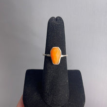Load image into Gallery viewer, Carnelian Size 7 Sterling Silver Ring