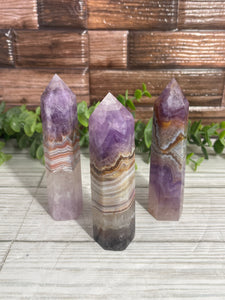 Amethyst & Agate Tower