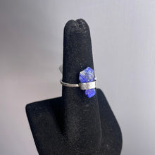 Load image into Gallery viewer, Lapis Lazuli Size 6 Sterling Silver Ring