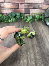 Load image into Gallery viewer, Serpentine Crystal Dinosaur
