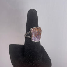 Load image into Gallery viewer, Super 7 Size 8 Sterling Silver Ring