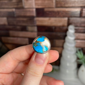Spiny Oyster Size 6.5 Sterling Silver Ring