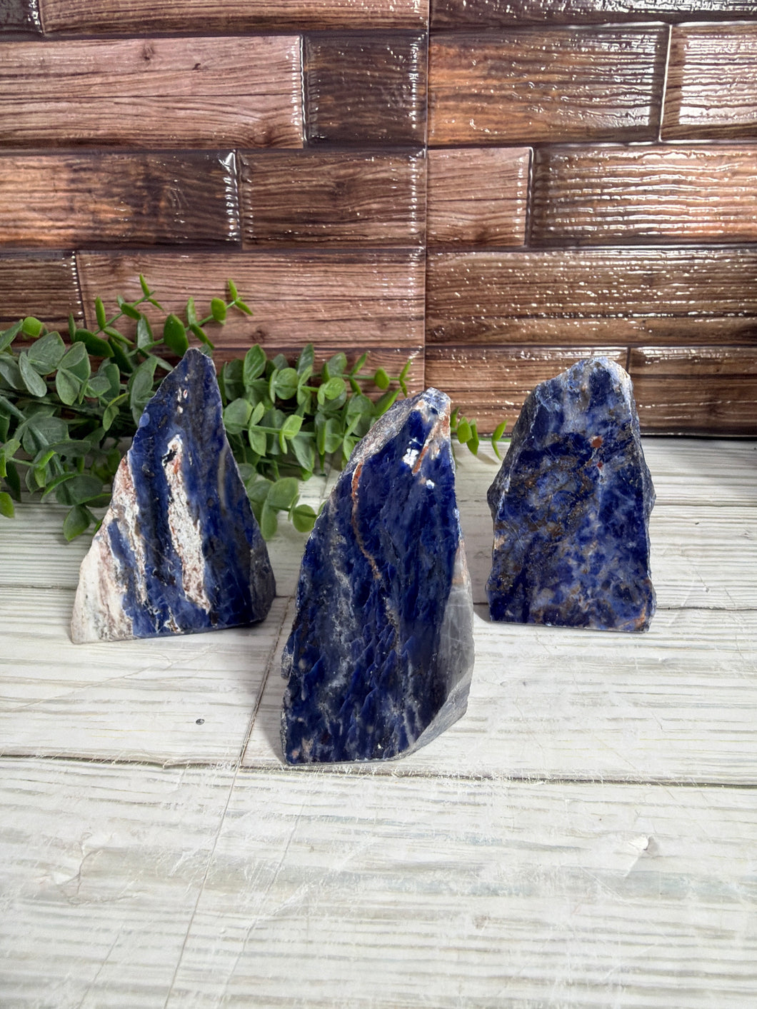Sodalite Half-Polished Freeform