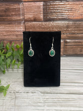 Load image into Gallery viewer, Malachite Sterling Silver Earrings