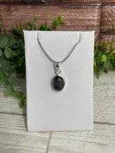 Load image into Gallery viewer, Tourmaline In Quartz Sterling Silver Pendant