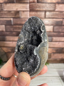 Black Amethyst Geode