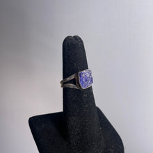 Load image into Gallery viewer, Tanzanite Size 6 Sterling Silver Ring