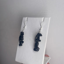 Load image into Gallery viewer, Black Onyx Chip Earrings
